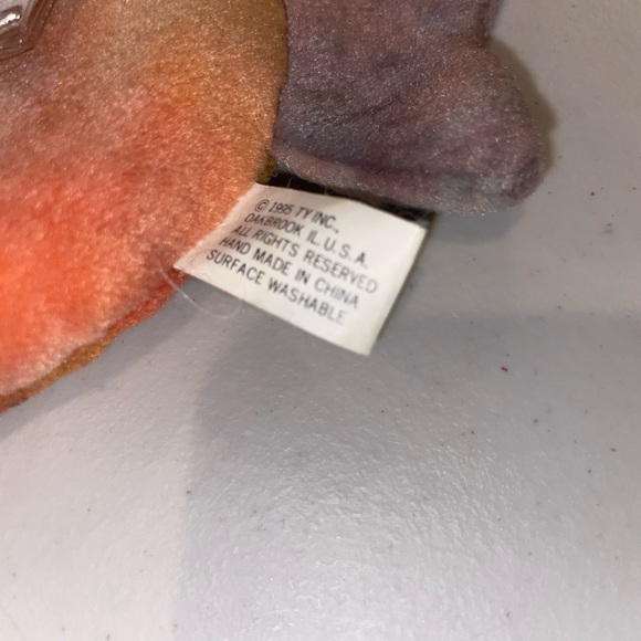 1st Gen TT Ty Beanie Baby Coral the Fish 1993 - Picture 8 of 10